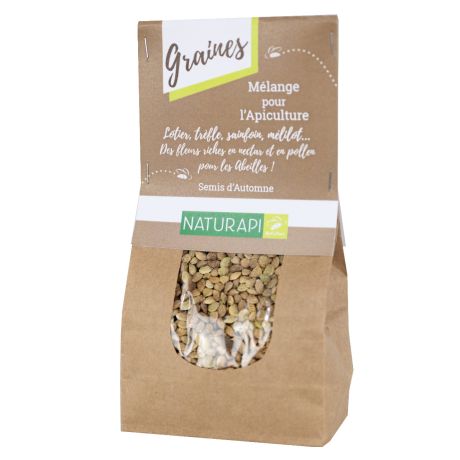 Graines mélange pour l'apiculture, semis d'automne, le sachet de 200g