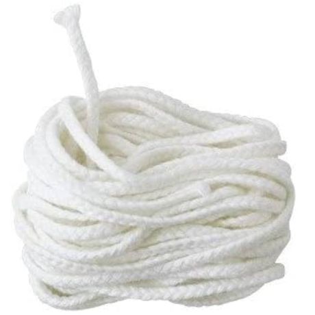 Mèche à bougie tressée 10 brins, le coupon de 20m Mèche à bougie tressée 10 brins, le coupon de 20m