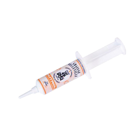 Graisse alimentaire pour mécanismes et roulements machines de miellerie, la seringue de 20ml Graisse alimentaire pour mécanismes et roulements machines de miellerie, la seringue de 20ml