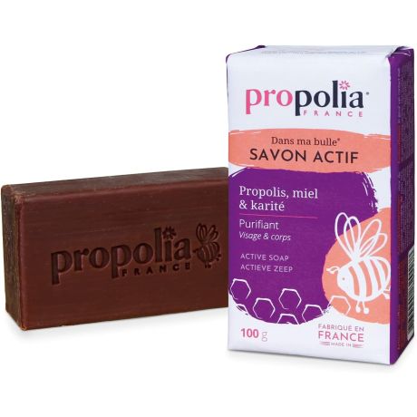 Savon actif à la propolis et au karité, Propolia, l'unité