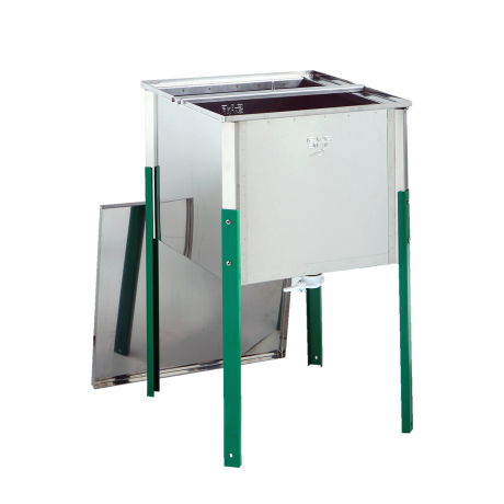 Bac désoperculer inox SAF 50 cm