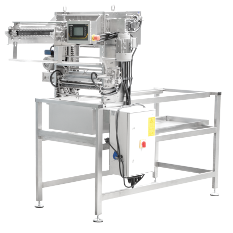 Machine à désoperculer NATURAPRO MD4 PREMIUM avec stand 1500mm pour presse à opercules