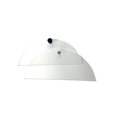 Couvercles en plexiglas pour extracteur SAXO 4 cadres sans charnière, LA PAIRE Couvercles en plexiglas pour extracteur SAXO 4 cadres sans charnière, LA PAIRE