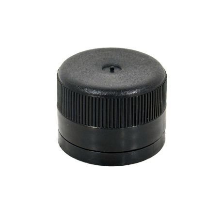 Bouchon plastique noir pour Marasca/Dorica 25 et 50 cl à visser (BVP31.5), le sachet de 12