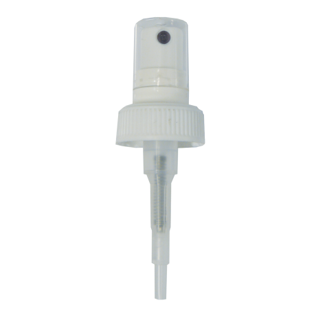 Bouchon pompe pulvérisateur pour flacon ambré TO18mm, LE SACHET 10