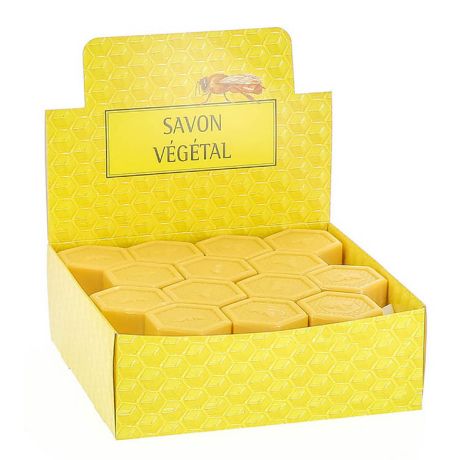 Présentoir carton vide pour savons alvéoles 100g (40 pièces alvéoles), l'unité