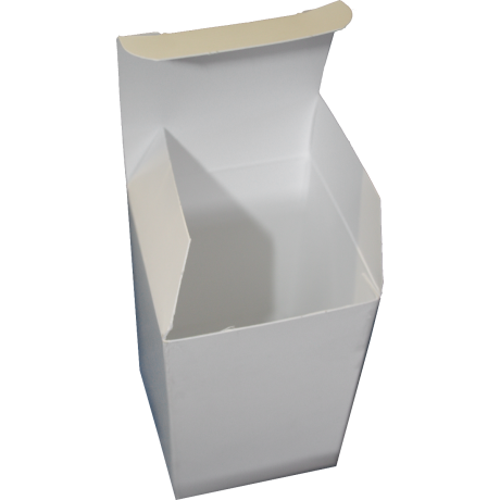 Boite blanche en carton pour la Gelée Royale, l'unité 