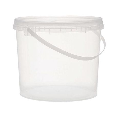 Seau en plastique "Cristal" transparent 8,7L Seau en plastique "Cristal" transparent 8,7L