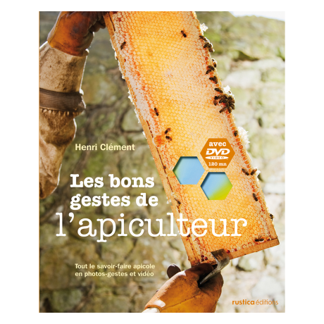 Livre "Les bons gestes de l'apiculteur" DVD inclus, (H.Clément )