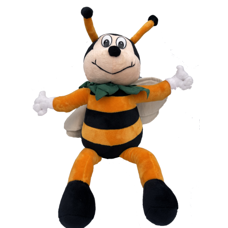 Peluche abeille 60cm
