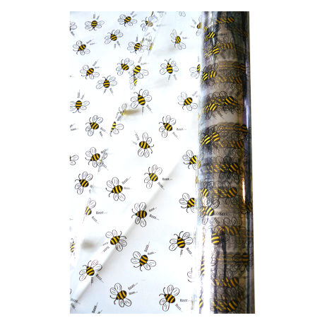 Papier cello Abeilles, le rouleau de 120 m