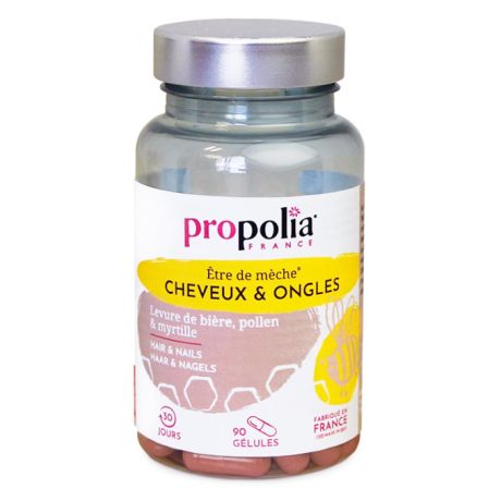 Gélules cheveux et ongles, LE POT DE 90 GELULES