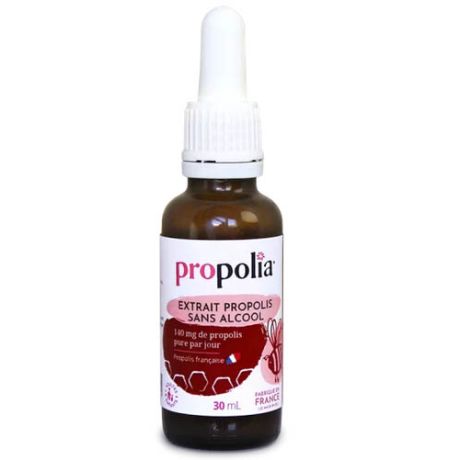 Extrait de propolis sans alcool, le flacon de 30ml