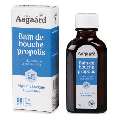 Bain de bouche BIO AAGAARD, le flacon de 50ml