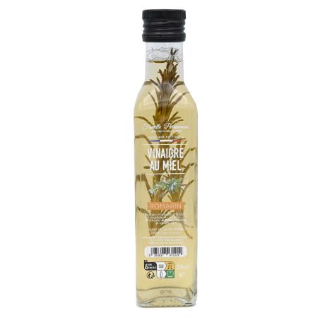 Vinaigre au miel et au romarin (vinaigre d'hydromel), la bouteille de 25cl