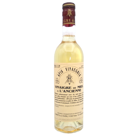 Vinaigre MIEL nature Apis vineagria, LA BOUTEILLE DE 50 cl