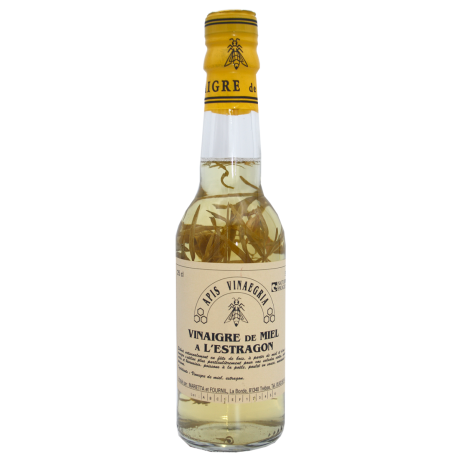 Vinaigre MIEL/ESTRAGON Apis vineagria, LA BOUTEILLE DE 25 cl