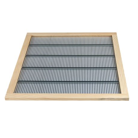 Grille reine métal encadrée Dadant 10