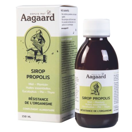 Sirop Propolis AAGAARD, le flacon de 150ml