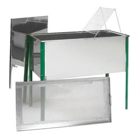 Bac désoperculer inox SAF 100 cm