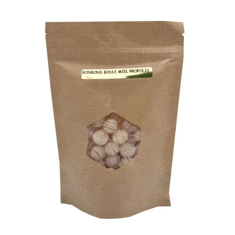 Bonbon billes au miel et à la propolis, le sachet de 150g