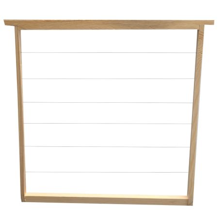 Cadre de corps Voirnot filé inox horizontal 380/346*358*25mm