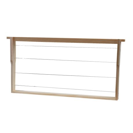 Cadre Langstroth HOFFMAN pin "Sud Ouest" filé inox horizontal 