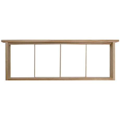 Cadre de hausse Dadant à barrettes, pré-ciré et durable