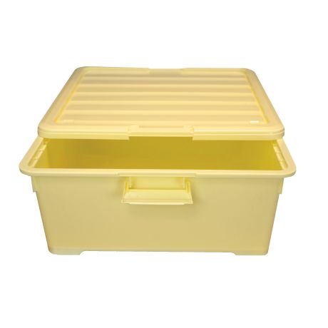 Caisse de récolte en plastique pour 11 cadres de hausse Dadant