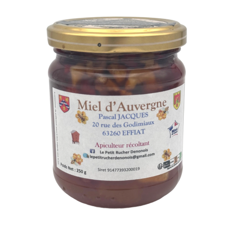 Miel d'Acacia aux graines et fruits secs "Bee Boost", le pot de 500g