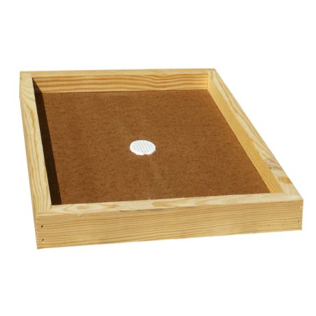 Couvre-cadres Dadant 10 percé, avec bouchon aéré, hauteur 5/25mm