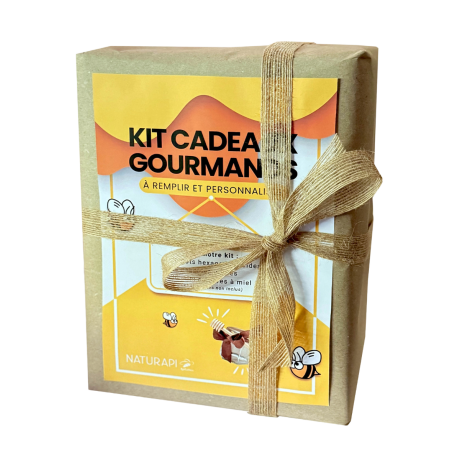 Kit 30 mini pots hexagonaux avec mini cuillères pour cadeaux d'invités