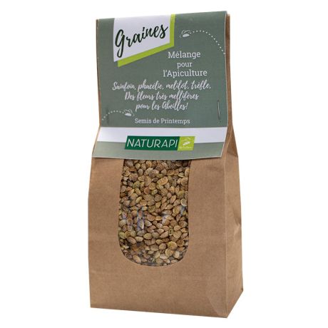 Graines mélange pour l'apiculture, semis de printemps , le sachet de 200 g