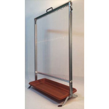 PACK Harpe à frelons en inox Version 2025 + bac à eau + module solaire 15W