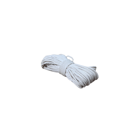 Mèche à bougie tressée 8 brins, le coupon de 20m Mèche à bougie tressée 8 brins, le coupon de 20m
