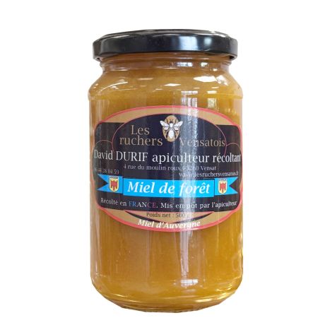 Miel de forêt du Puy de Dôme, le pot 500g