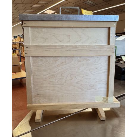 Ruchette d'observation 1 cadre Dadant corps + 1 cadre Dadant hausse - VENDUE