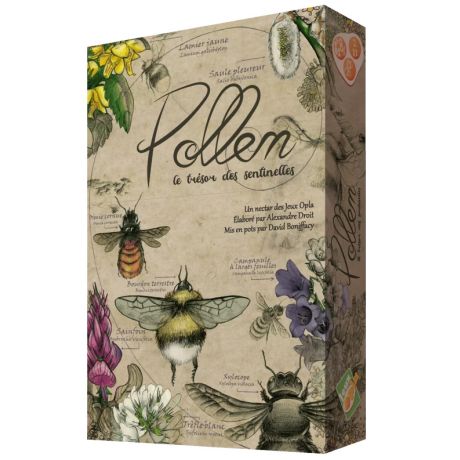 Jeu de cartes POLLEN, le trésor des sentinelles 