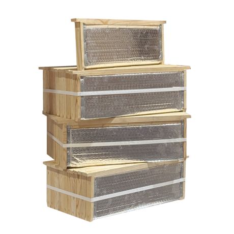 LOT DE 100 Partitions-cadres de Hausse Dadant isolante BEENATURE