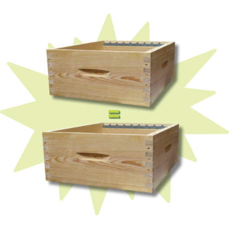 Hausse Dadant 10 NATURAPI en pin maritime 1 achetée = 1 offerte ! Hausse Dadant 10 NATURAPI en pin maritime 1 achetée = 1 offerte !