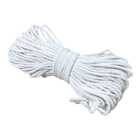 Mèche à bougie épaisseur 1.5mm, le coupon de 20m Mèche à bougie épaisseur 1.5mm, le coupon de 20m