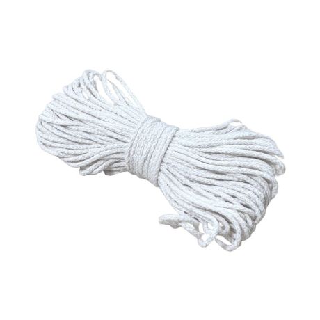 Mèche à bougie épaisseur 3mm, le coupon de 20m Mèche à bougie épaisseur 3mm, le coupon de 20m