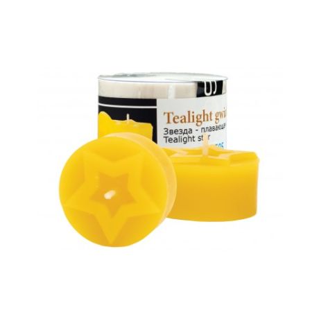Moule silicone à bougie chauffe-plat avec étoile