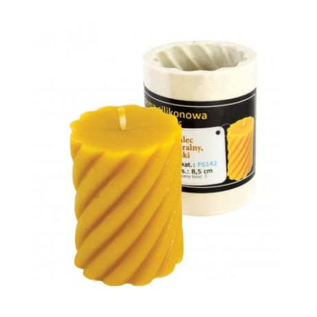 Moule silicone à Cylindre courbé court