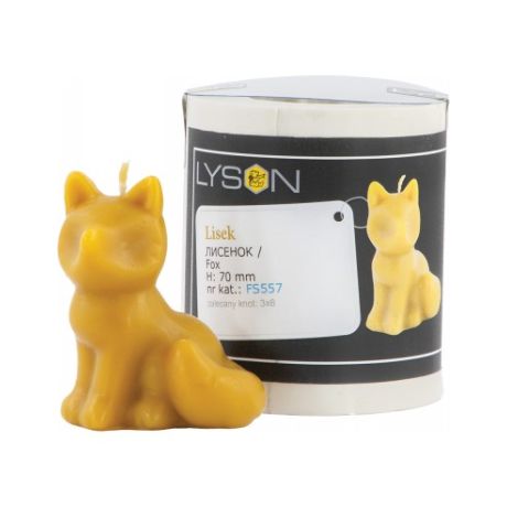 Moule silicone à bougie Renard