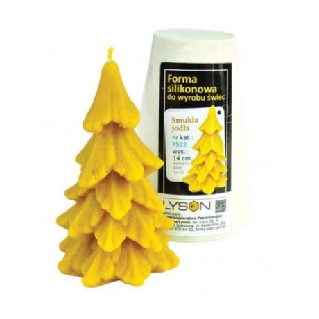 Moule silicone à bougie Sapin élancé