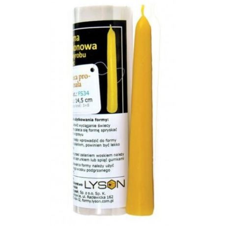 Moule silicone à bougie Petite bougie droite