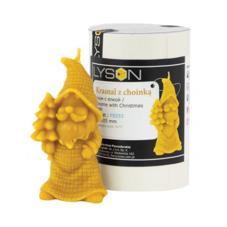 Moule silicone  Gnome avec un arbre de Noel