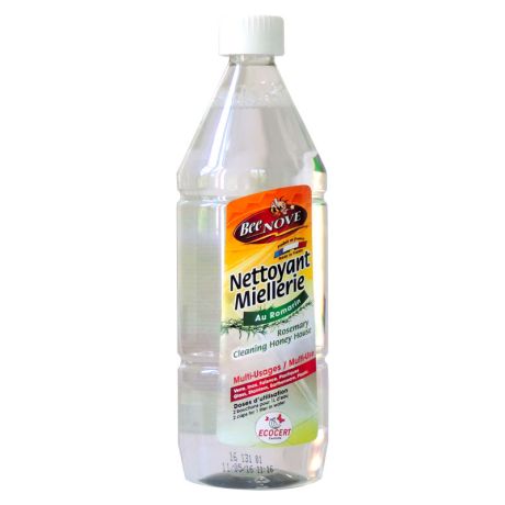 Nettoyant miellerie (alimentaire), le flacon de 1 litre Nettoyant miellerie (alimentaire), le flacon de 1 litre