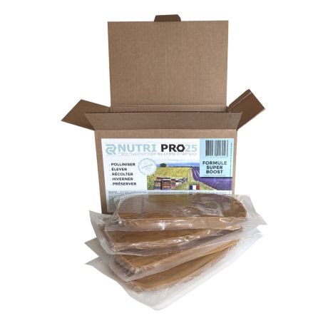 NUTRIPRO Elevage 25%, pâte hyper protéinée, le carton de 4.5kg (10 pains de 450g)